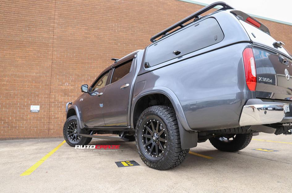 MERCEDES X CLASS HEIST SATIN BLACK